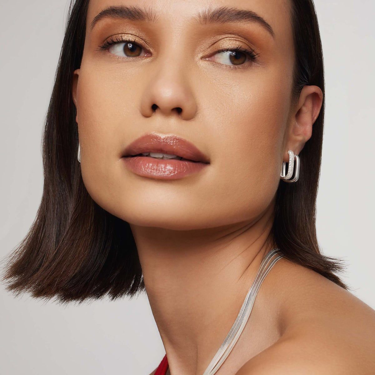 Medium Lalé Pavé Earrings
