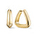 Large Gable Hoop Earrings