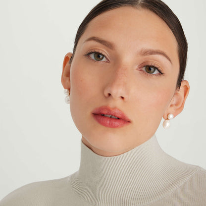 Diana Pearl Drop Earrings