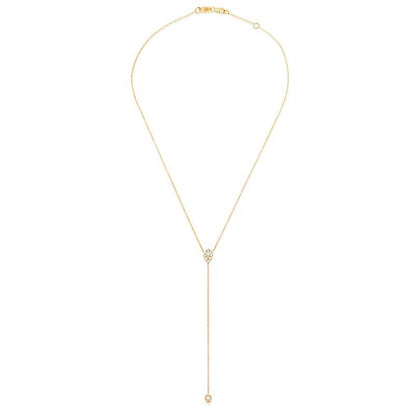 Lariat Evie Pavé Necklace