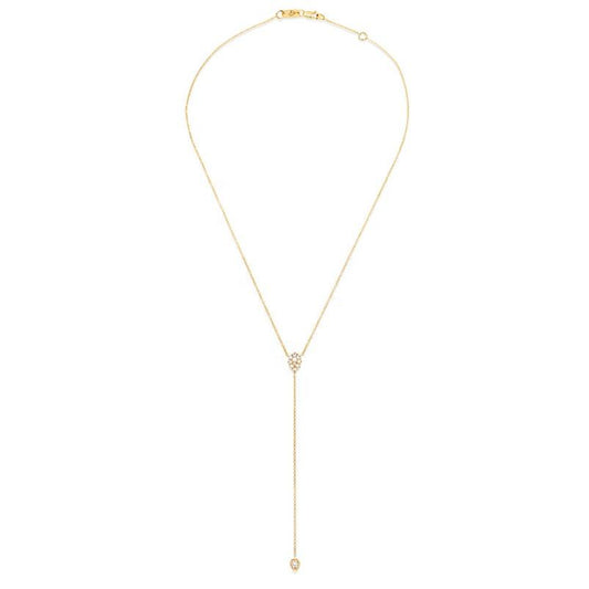 Lariat Evie Pavé Necklace